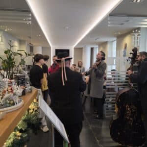 New Year's greeting with traditional music and pork feast (02.01.2027)